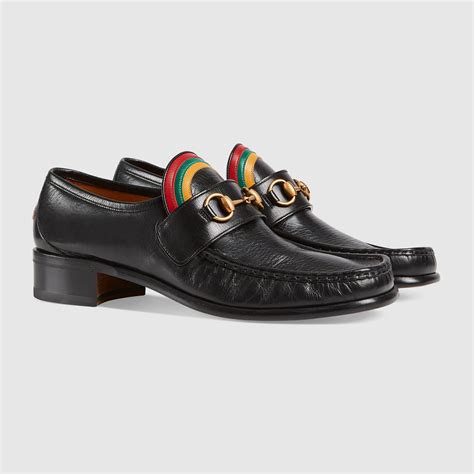 rainbow gucci loafers|Gucci lace up loafers.